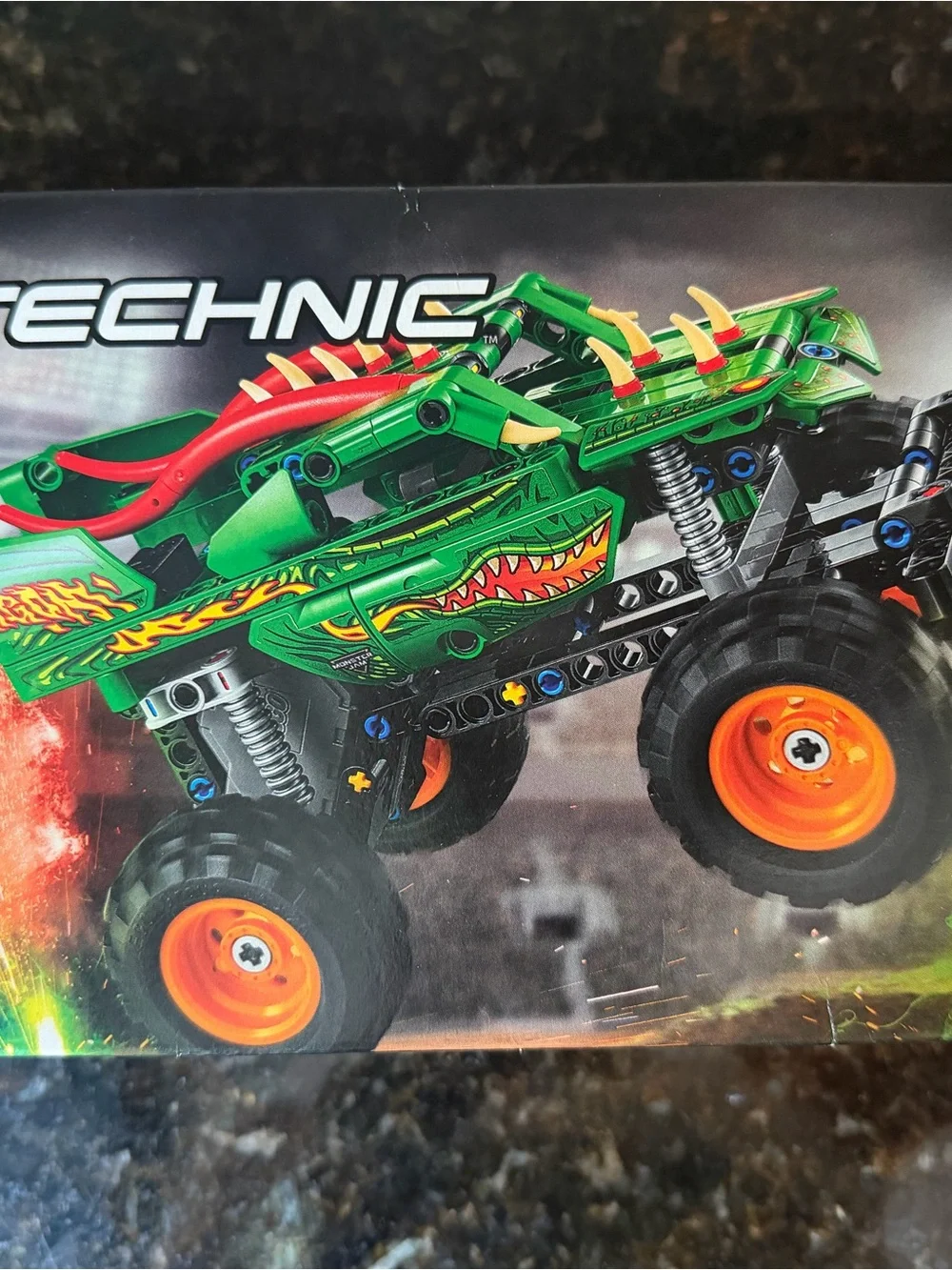 LEGO TECHNIC Monster Jam Dragon Set 42149 - Complete Set, Retired